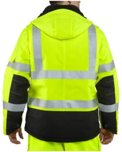 Carhartt Men's High Visibility Water Repellent Sherwood Work Jacket