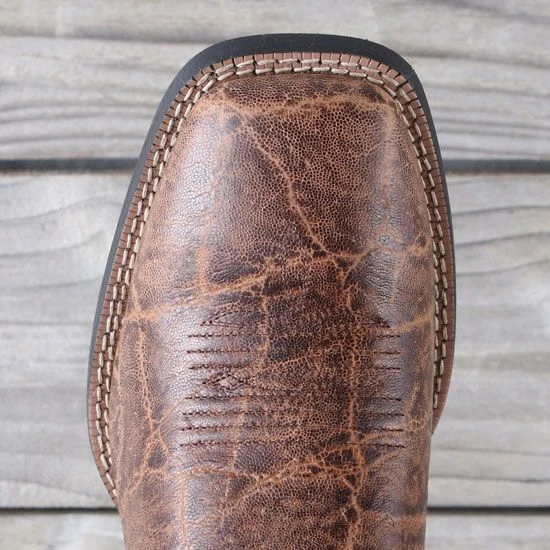 Ariat Grizzly Elephant Print Sport Smokewagon Boots - Image 4