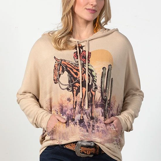 Lone Cowboy Hoodie - Image 2