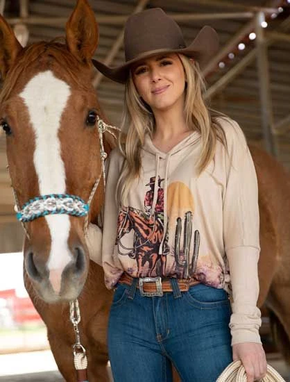 Lone Cowboy Hoodie - Image 6