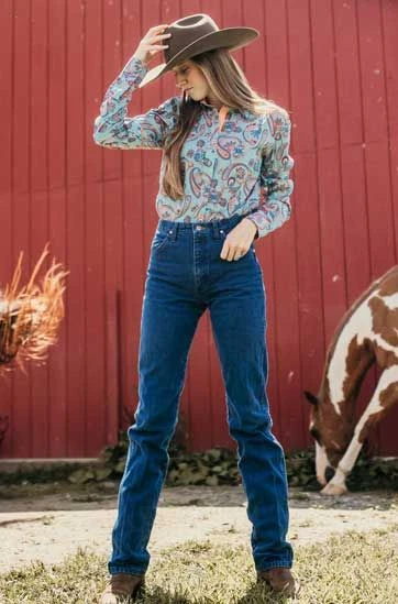 Blue And Orange Paisley Top - Image 6