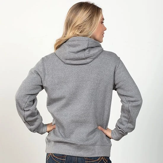 Ariat REAL Beartooth Grey Hoodie - Image 2