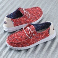Hey Dude Wendy Bandana Americana Shoes