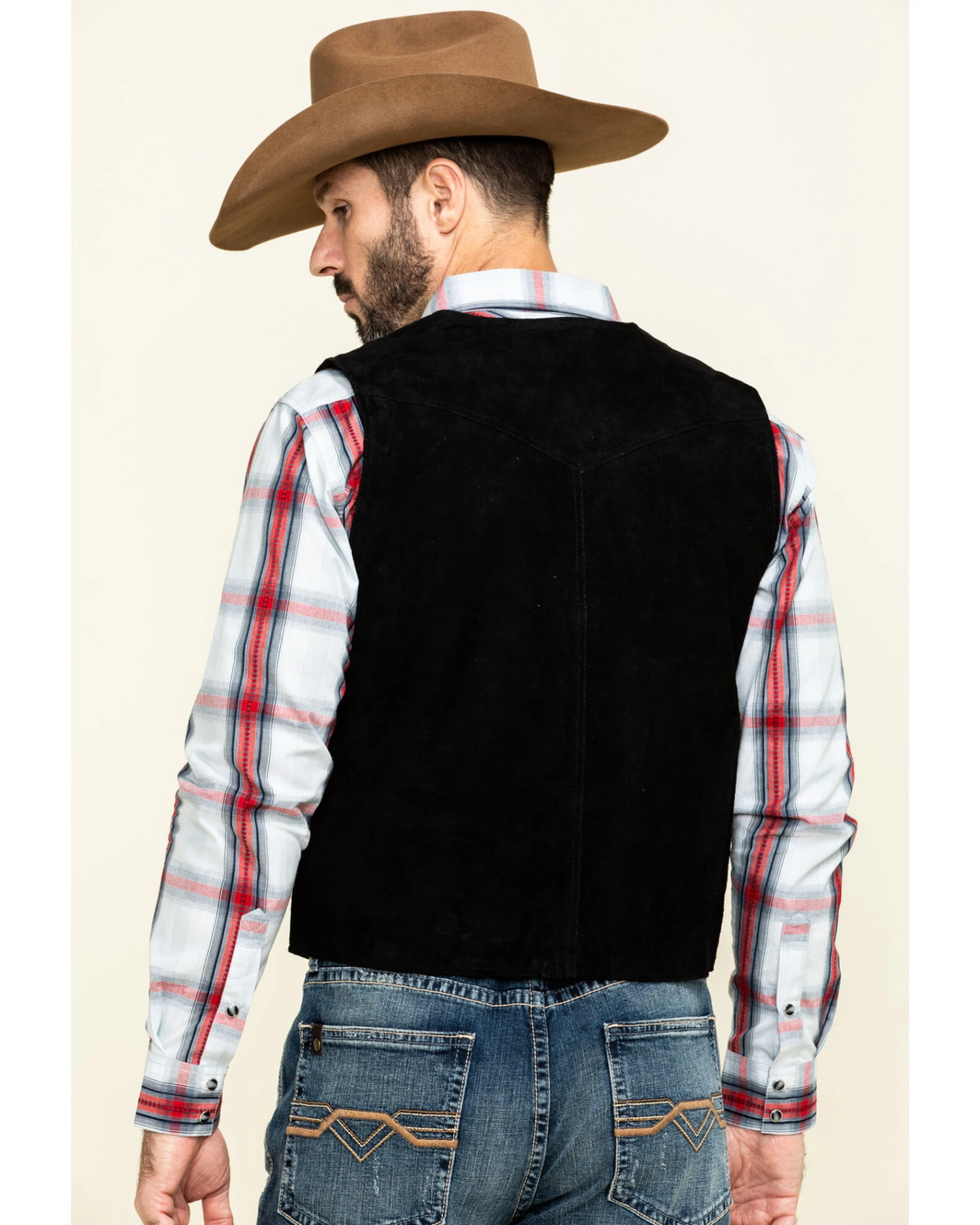 Cody James Men's Angus Suede Vest - Image 4
