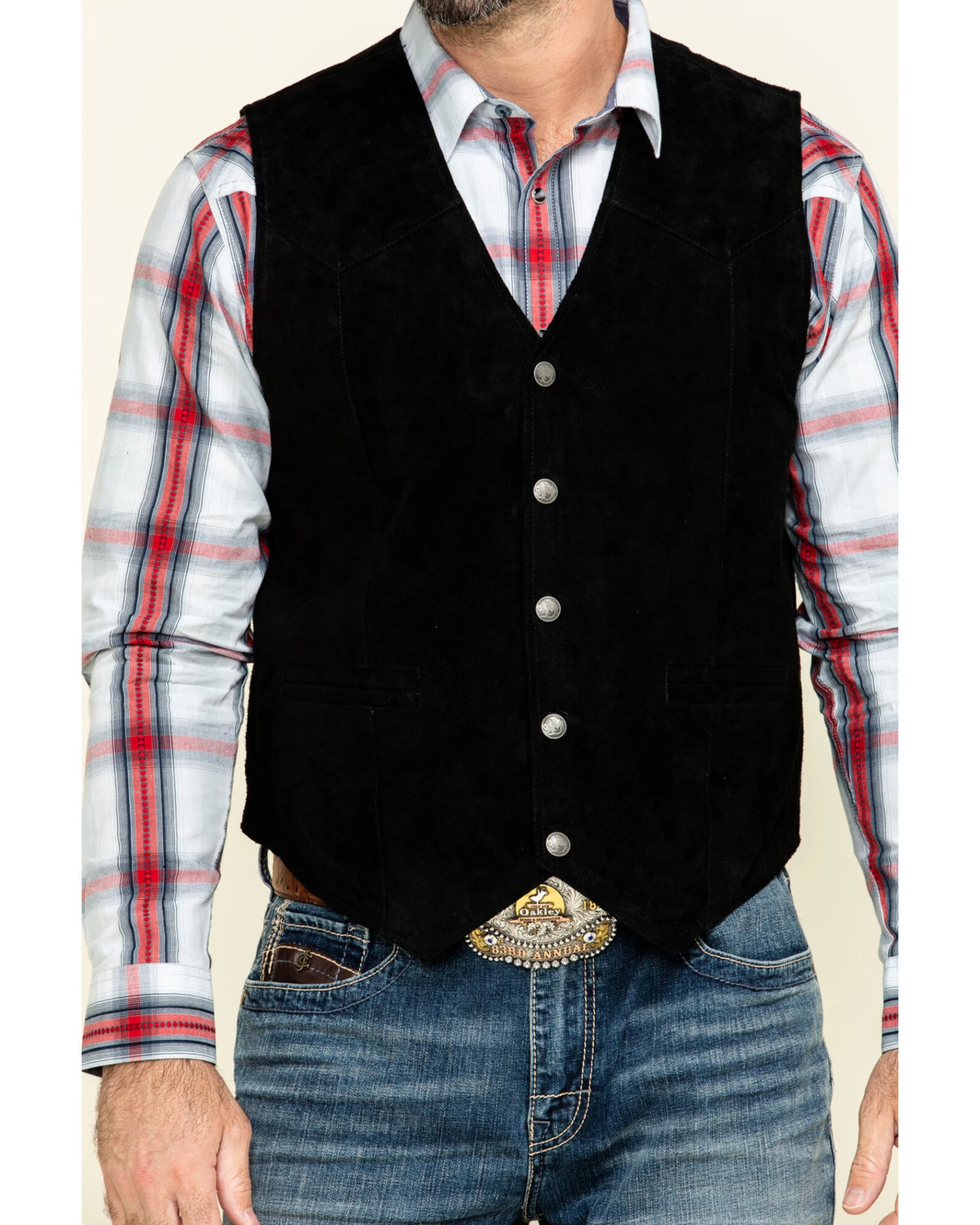 Cody James Men's Angus Suede Vest