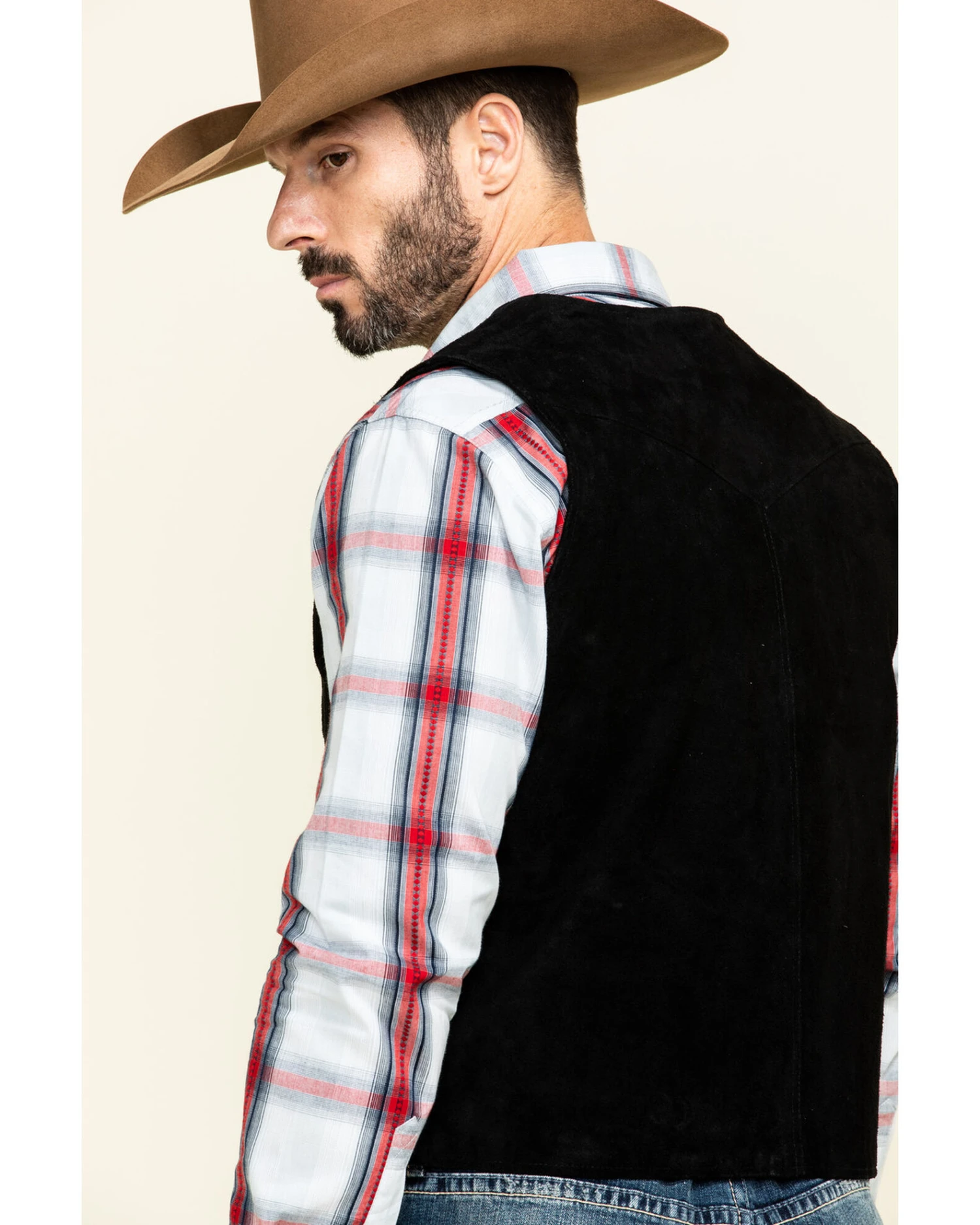 Cody James Men's Angus Suede Vest - Image 5