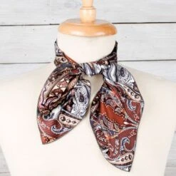 Maverick Paisley Silk Show Scarf