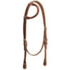 Weaver Leather Brown Horizons Rolled Sliding Ear Headstall
