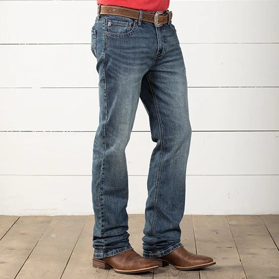 Rock & Roll Double Barrel Stackable Hooey Hazer Jeans - Image 2