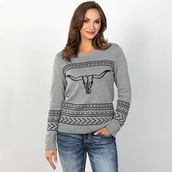 Don't Steer Me Wrong Grey Top