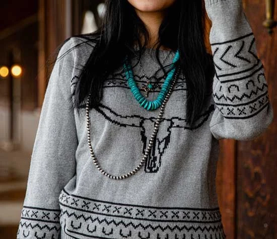 Don't Steer Me Wrong Grey Top - Image 3