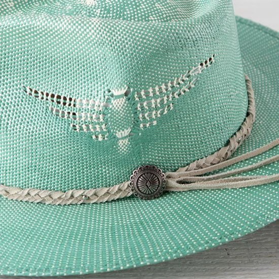 Charlie 1 Horse Jade Topo Chico Straw Hat - Image 2