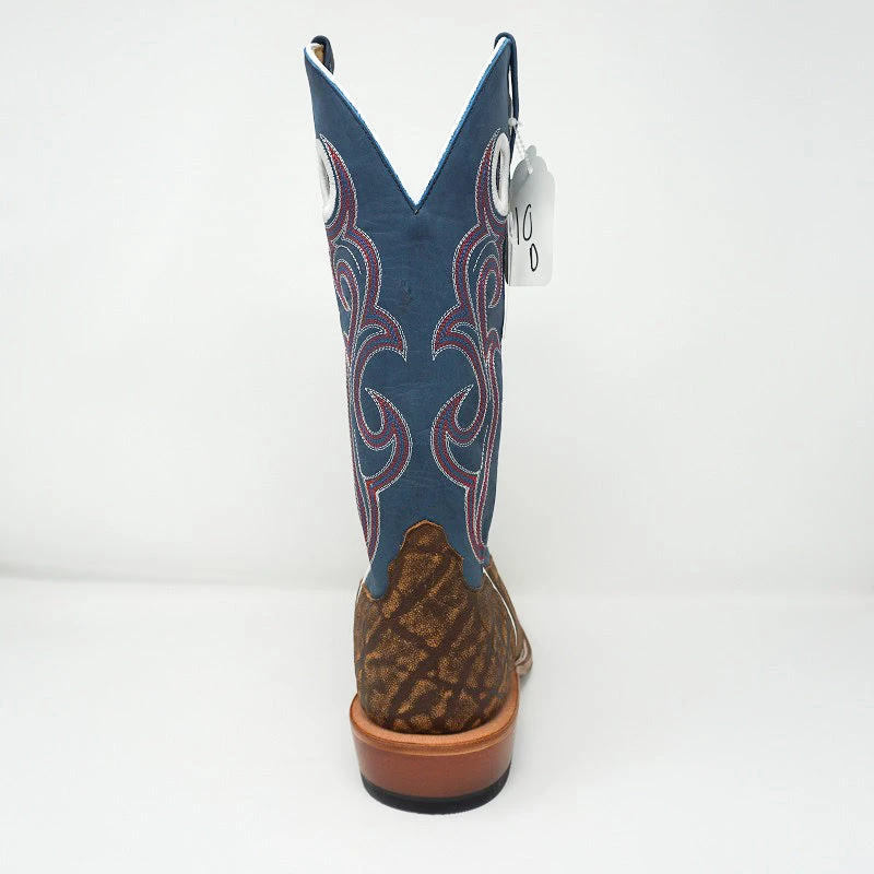 Anderson Bean Cognac Elephant Print Boots - Image 4