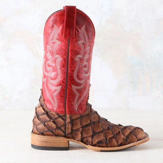 Macie Bean Top Hand Cigar Matte Bass Boots - Image 2