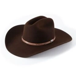 Resistol George Strait 6X Chocolate Kingman Felt Hat