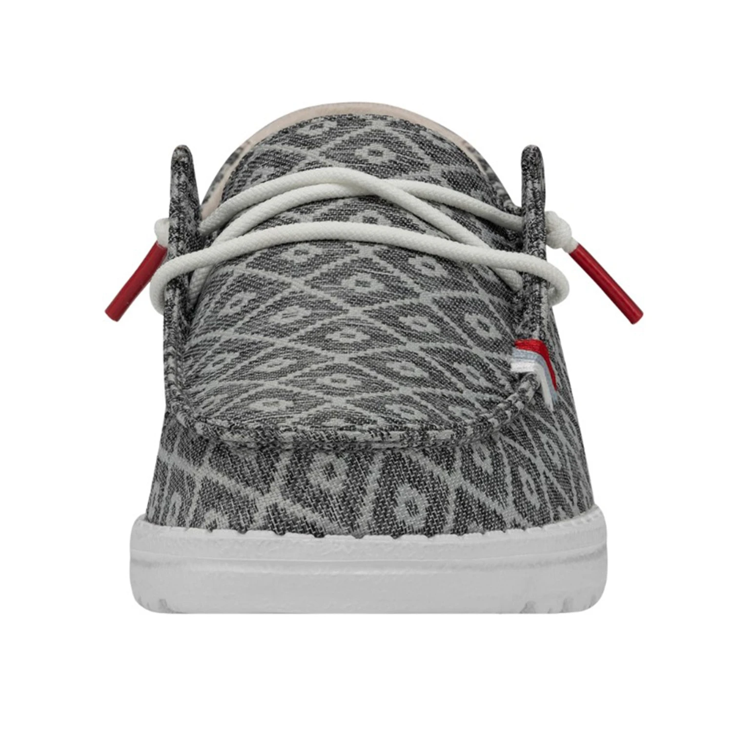 Heydude Hey Dude Women's Wendy Boho Embroidery Dark Grey Shoes - Image 7